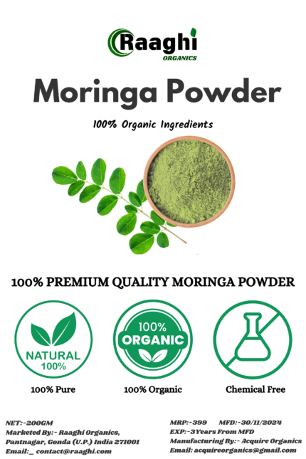 raaghi-moringa powder