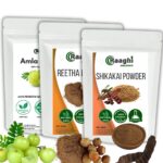 Amla Reetha and Shikakai Powder Combo Pack